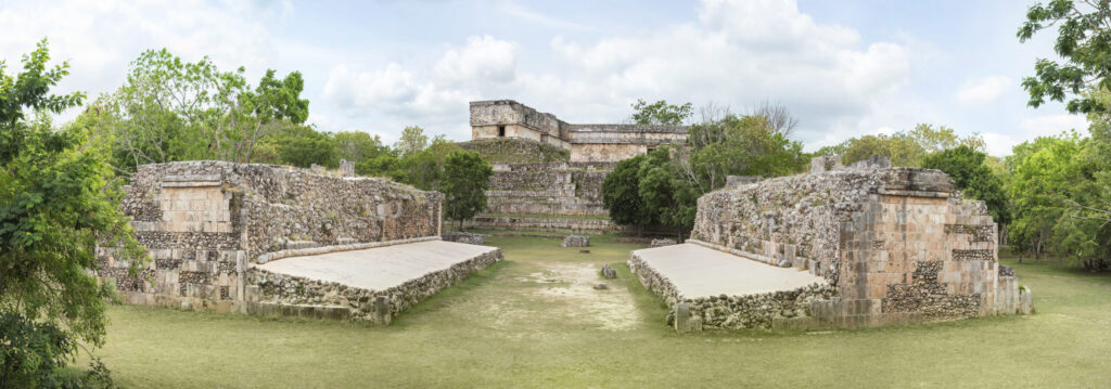 Mayan Ball Court in Uxmal